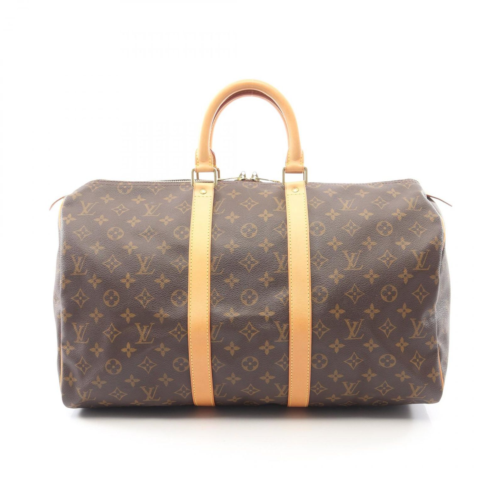 ルイ・ヴィトン LOUIS VUITTON ボストンバッグ キーポル45 モノグラム M41428 PVCコーティングキャンバス レザー キーポル45 ユニセックス Used A