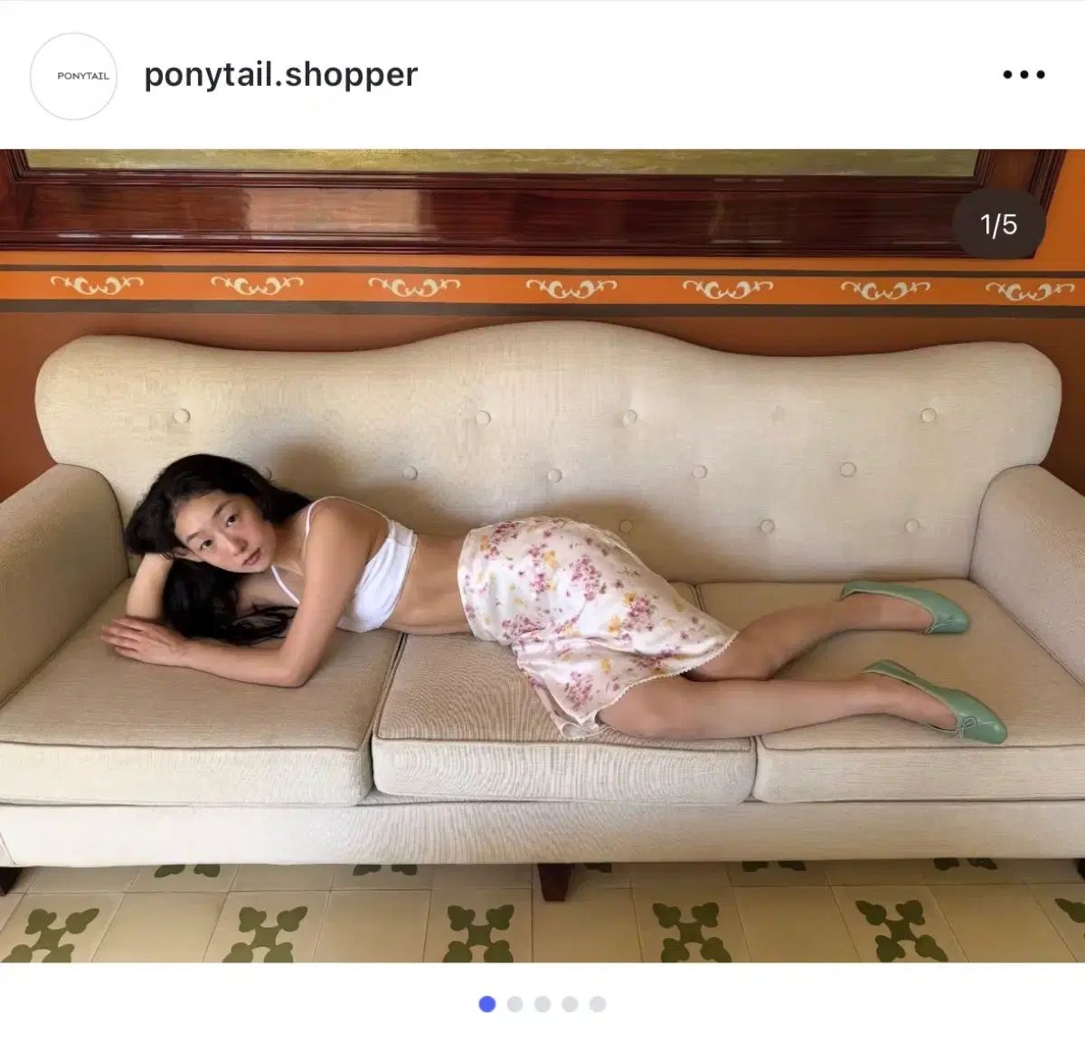 ponytail vivian skirt (新品) 27,717円