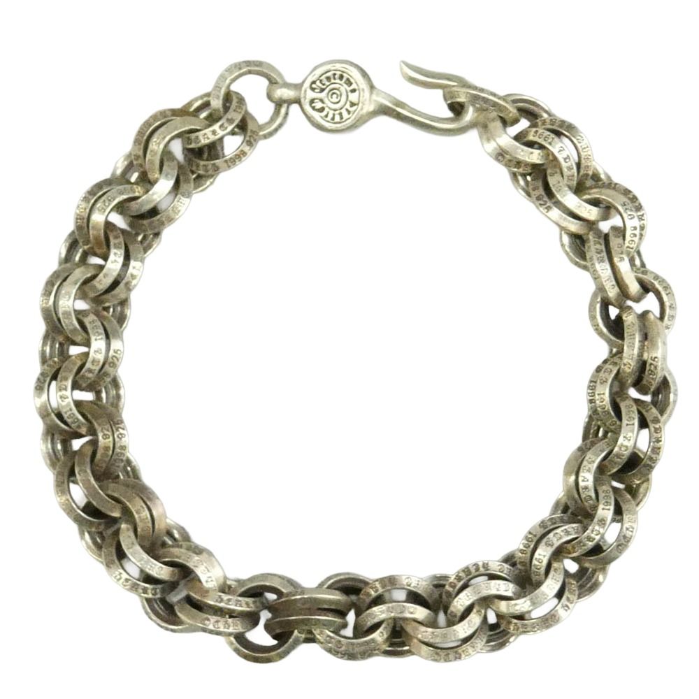 CHROME HEARTS クロムハーツ（原本無） DOUBLE B RING ダブルBリング ブレスレット シルバー系【中古】 CHROME HEARTS クロムハーツ（原本無） DOUBLE B RING ダブルBリング
