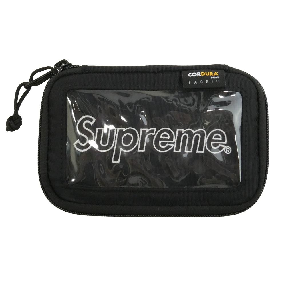 Supreme シュプリーム 19AW Small Zip Pouch スモール ジップ ポーチ ブラック系【新古品】【未使用】【】