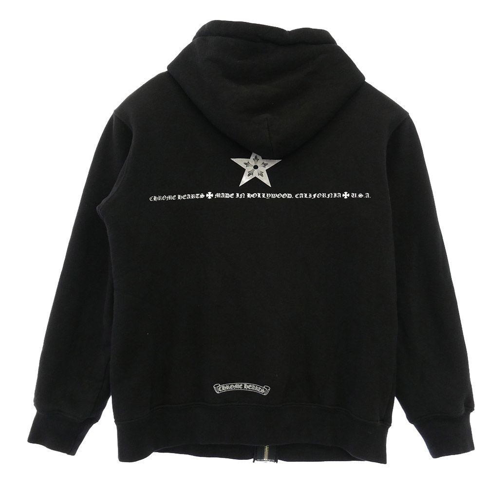 CHROME HEARTS クロムハーツ（原本無） Star Zip Hoodie スター