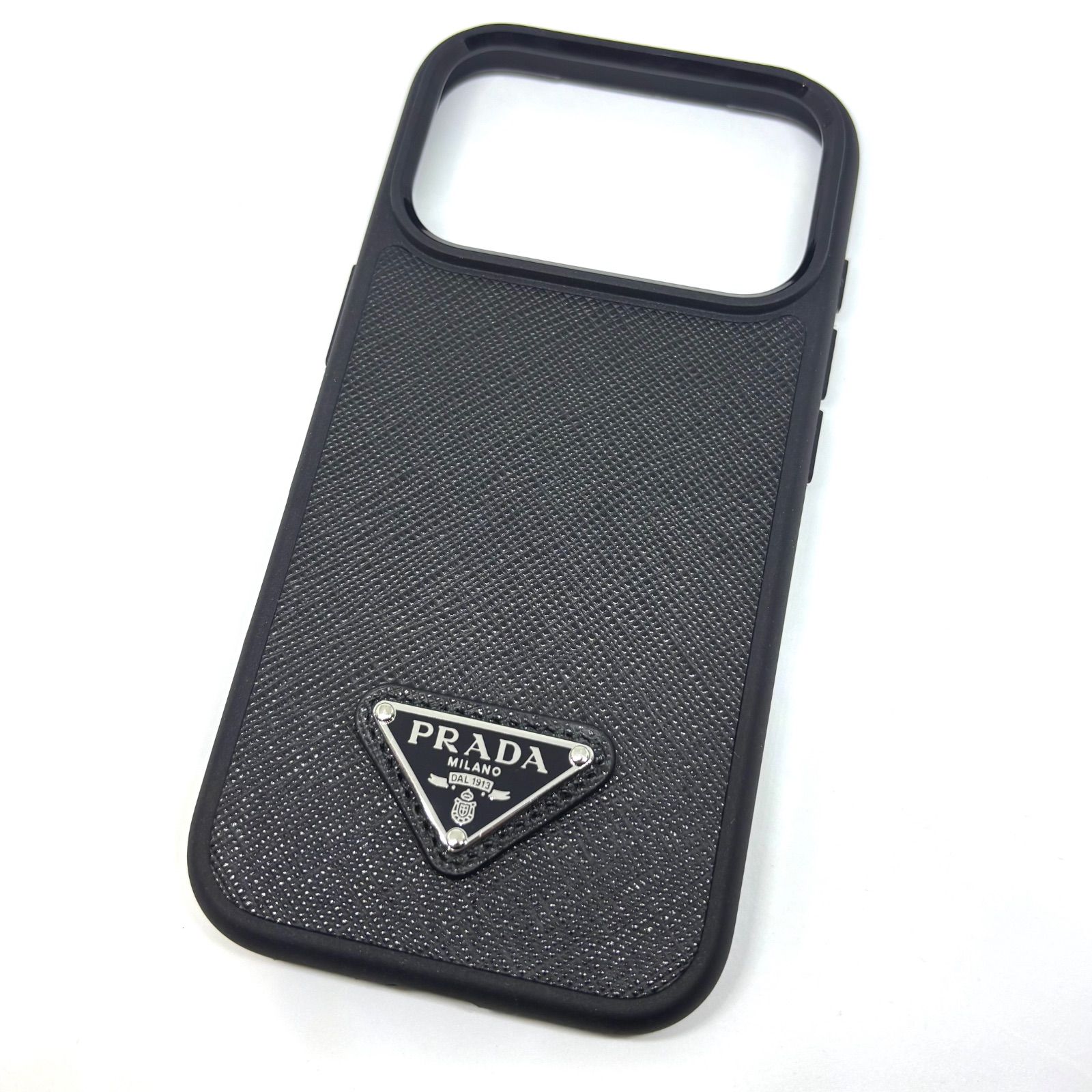 【美品】PRADA プラダ iPhone17 ケース サフィアーノレザートライアングルロゴ 29,054円
