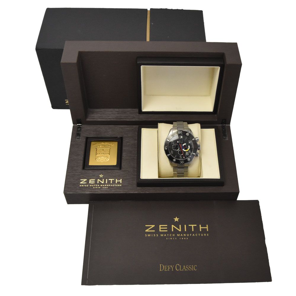 値下 ゼニス ZENITH 03.0526.4000 デファイ クラシック クロノ エアロ