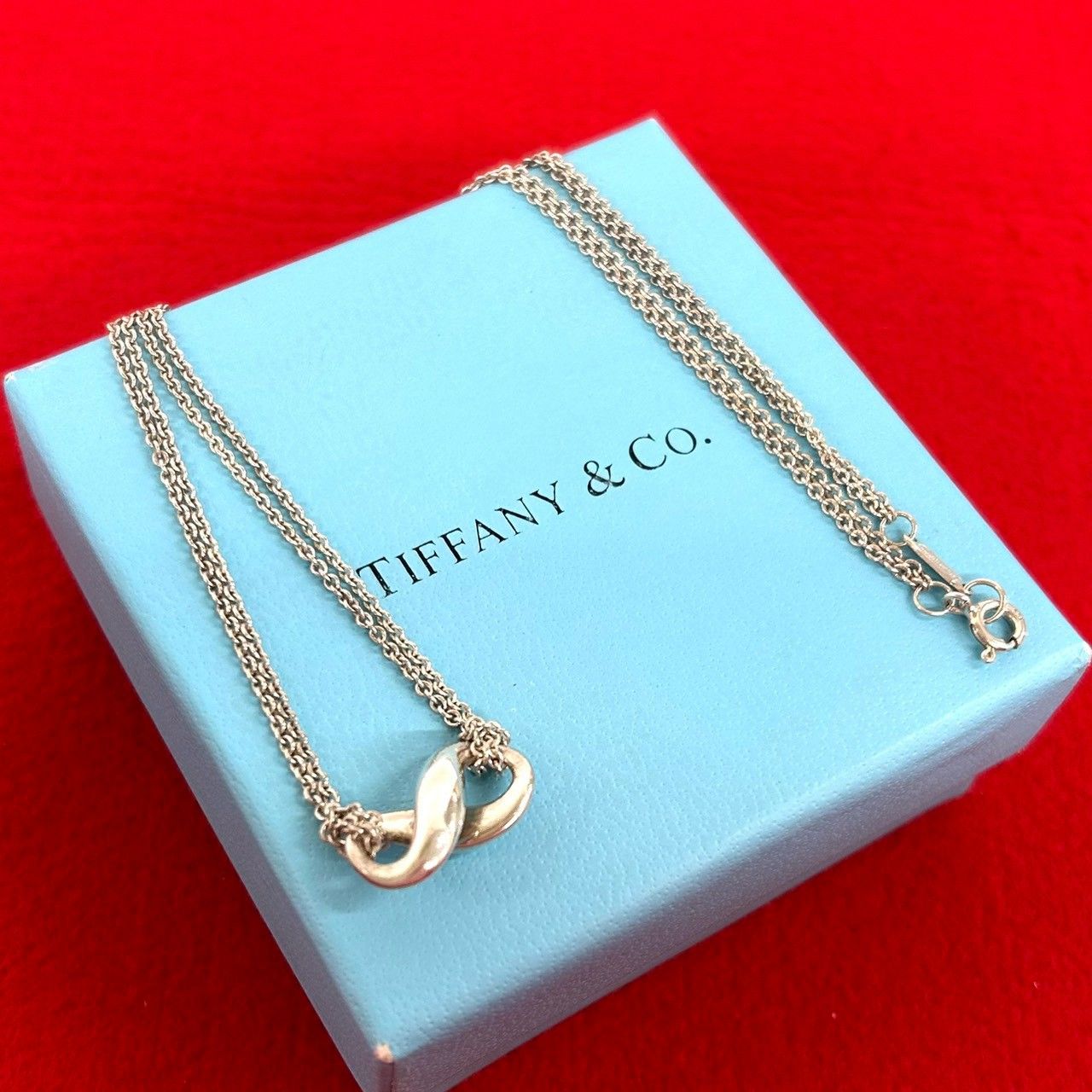 極 美品 TIFFANY&Co. ティファニー ヴィンテージ インフィニティ