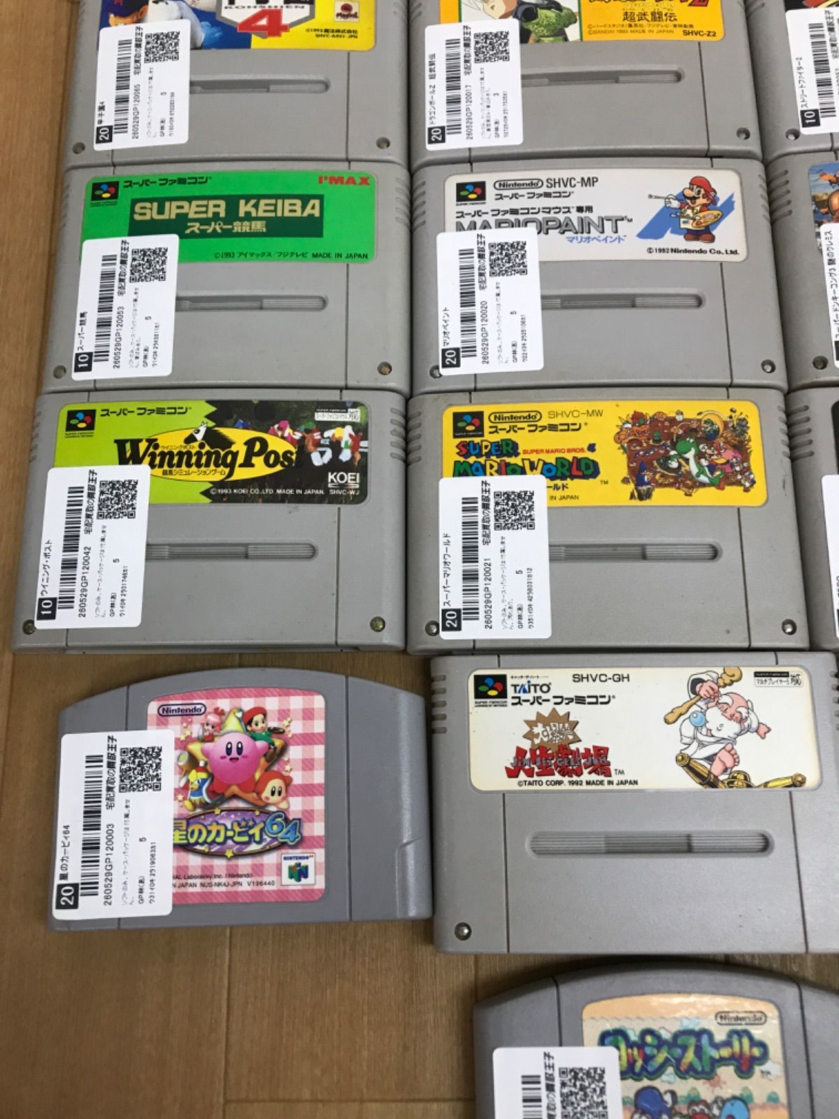 ☆ジャンク ゲームソフトまとめ売り スーパーファミコン・PSP・3DS等