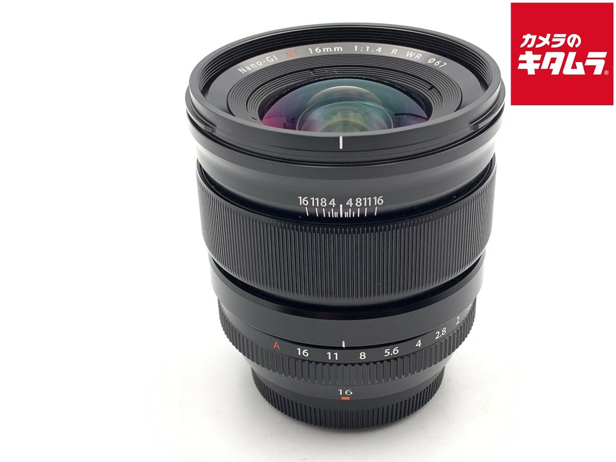 【中古】 【良品】 フジフイルム XF16mm F1.4 R WR