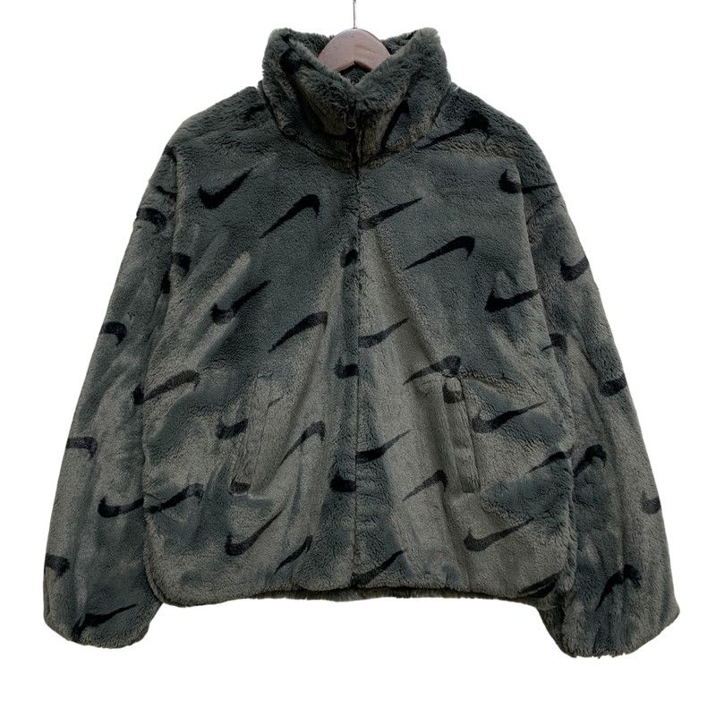 【中古品】 NIKE ナイキ DQ6843-070 AS W NSW FX FUR AOP JKT フェイクファー ジャケット アウター 【148-260727-ya-05-izu】
