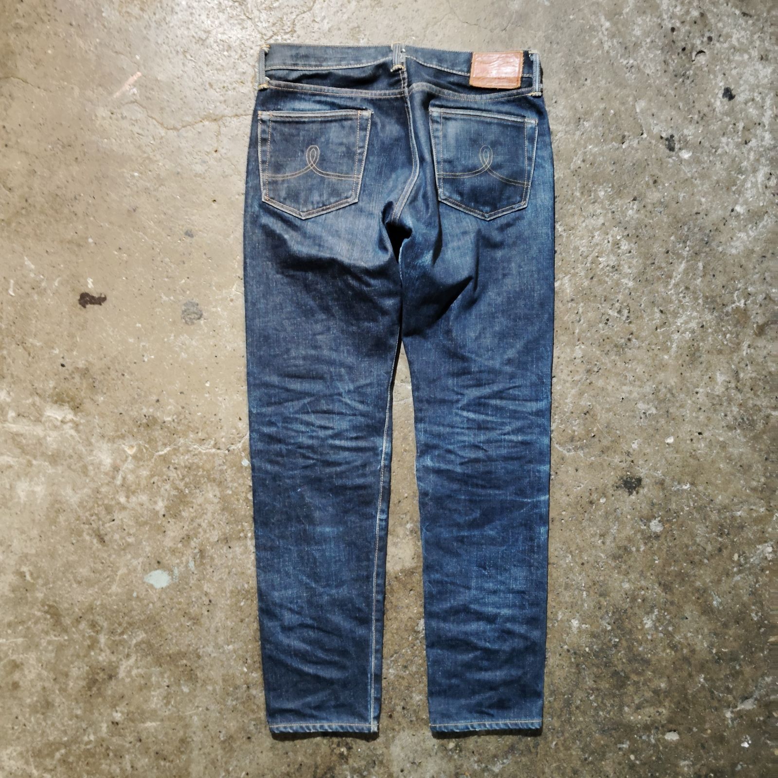 RRL Lot.R84 STRAIGHT TAPER SELVEDGE DENIM W30 L32 Double RL ダブル 