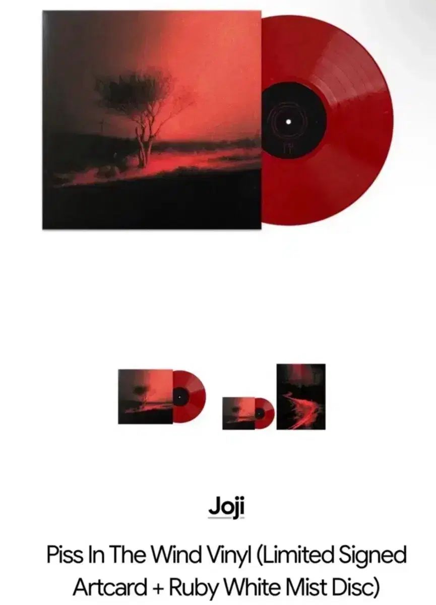 ジョージ Joji Piss In The Wind サインボード LP 未開封