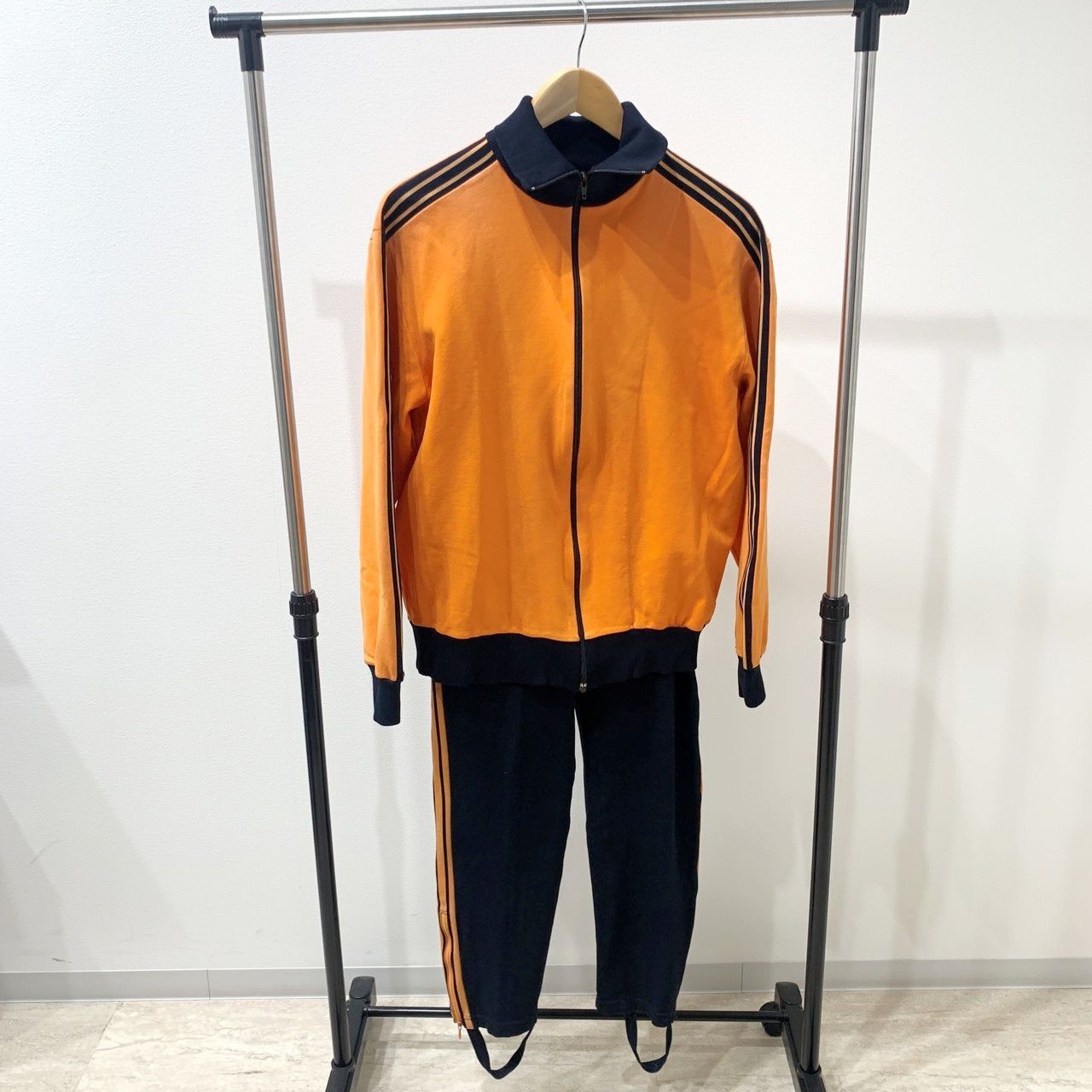 アディダス 70’ｓ トラックスーツ セットアップ 17341 デサント社 ADIDAS/アディダス ヴィンテージトラックスーツ/ジョージ 上下