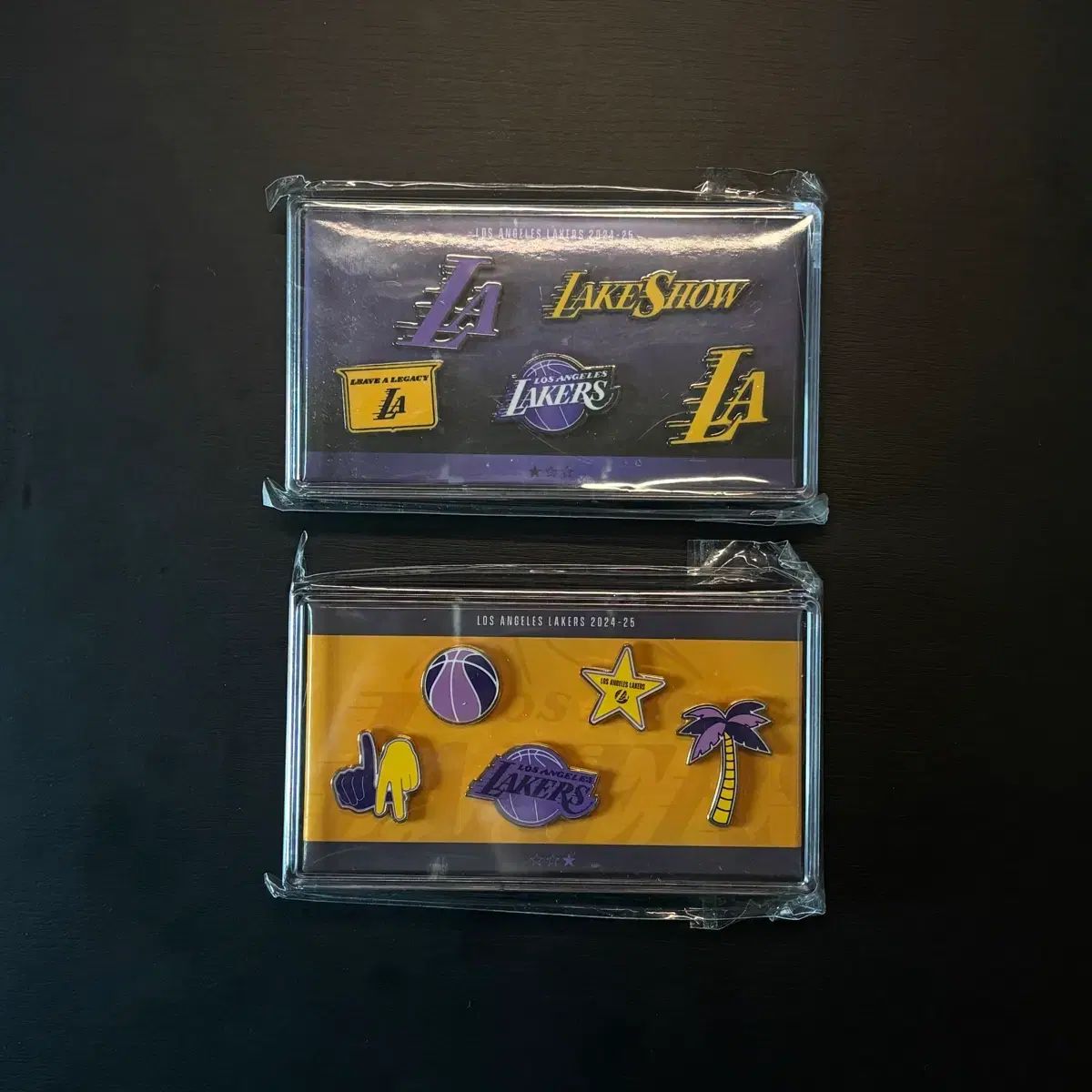 LA レイカーズ バッジ セット 2 犬