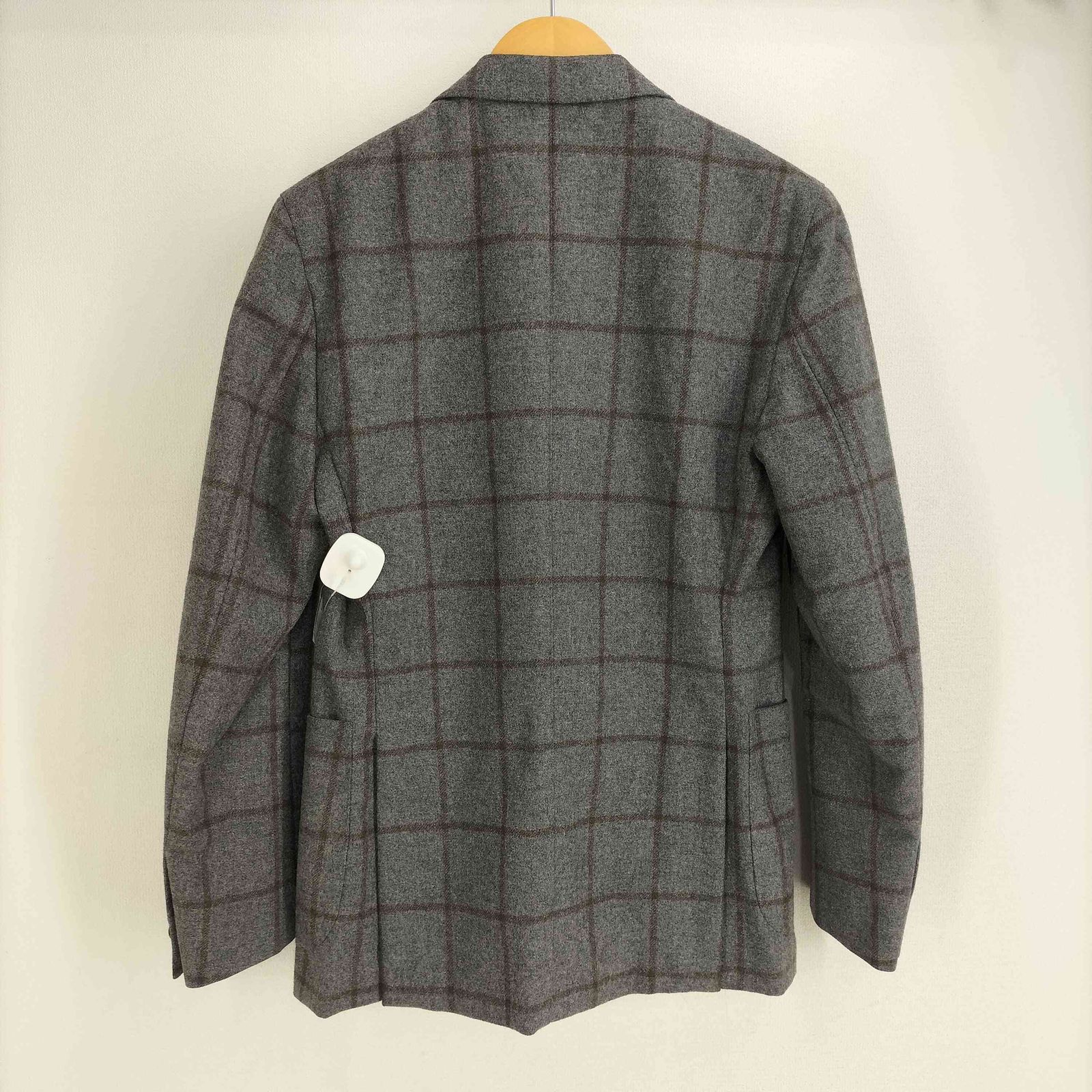 ボリオリ BOGLIOLI DOVER チェックダブルブレストテーラードジャケット