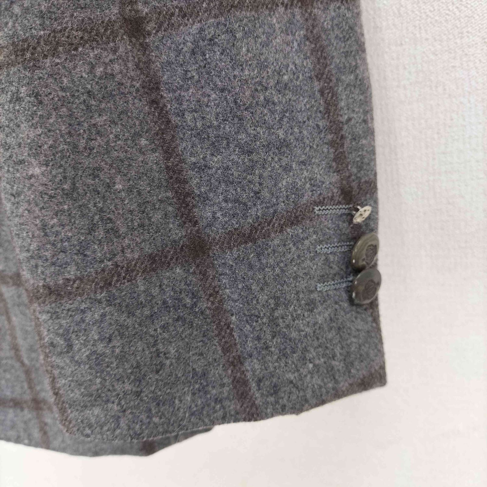 ボリオリ BOGLIOLI DOVER チェックダブルブレストテーラードジャケット