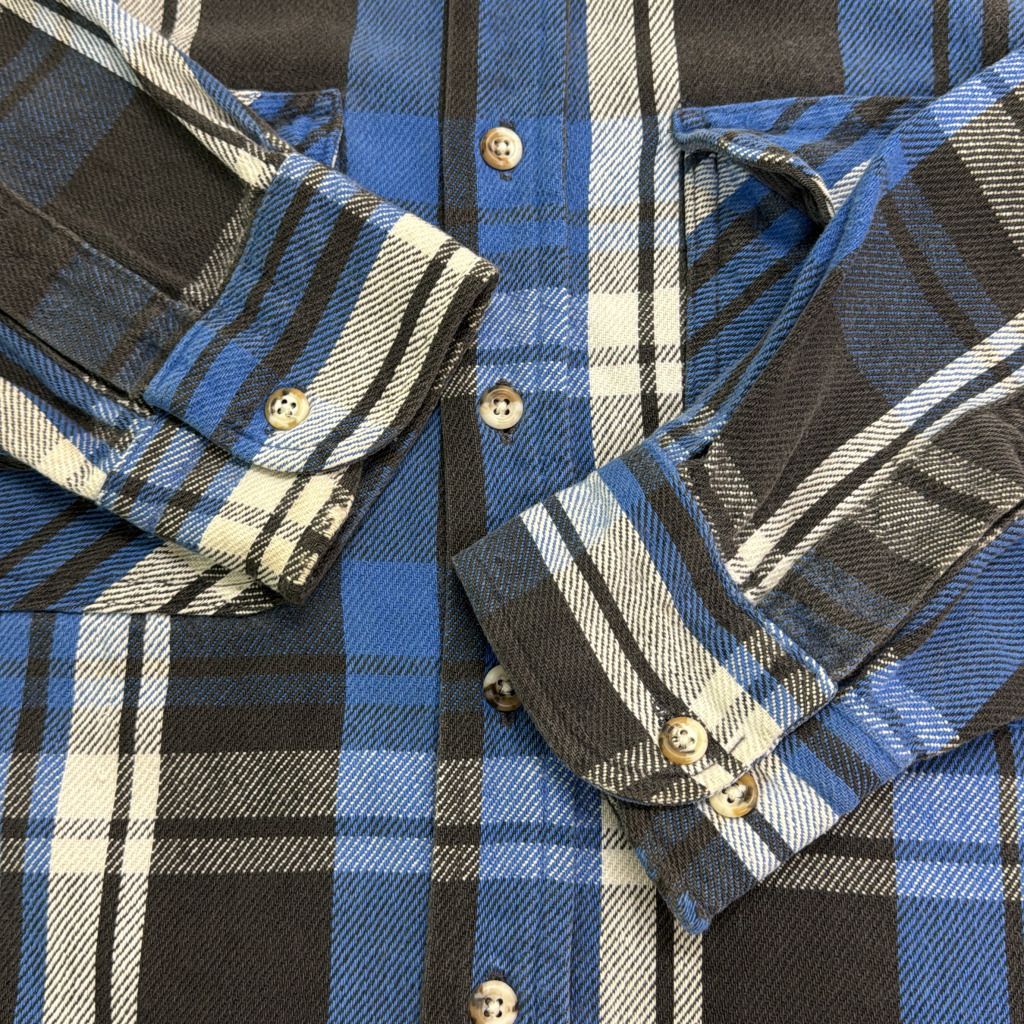 90年代 FIVE BROTHER ファイブブラザー フランネルシャツ チェック