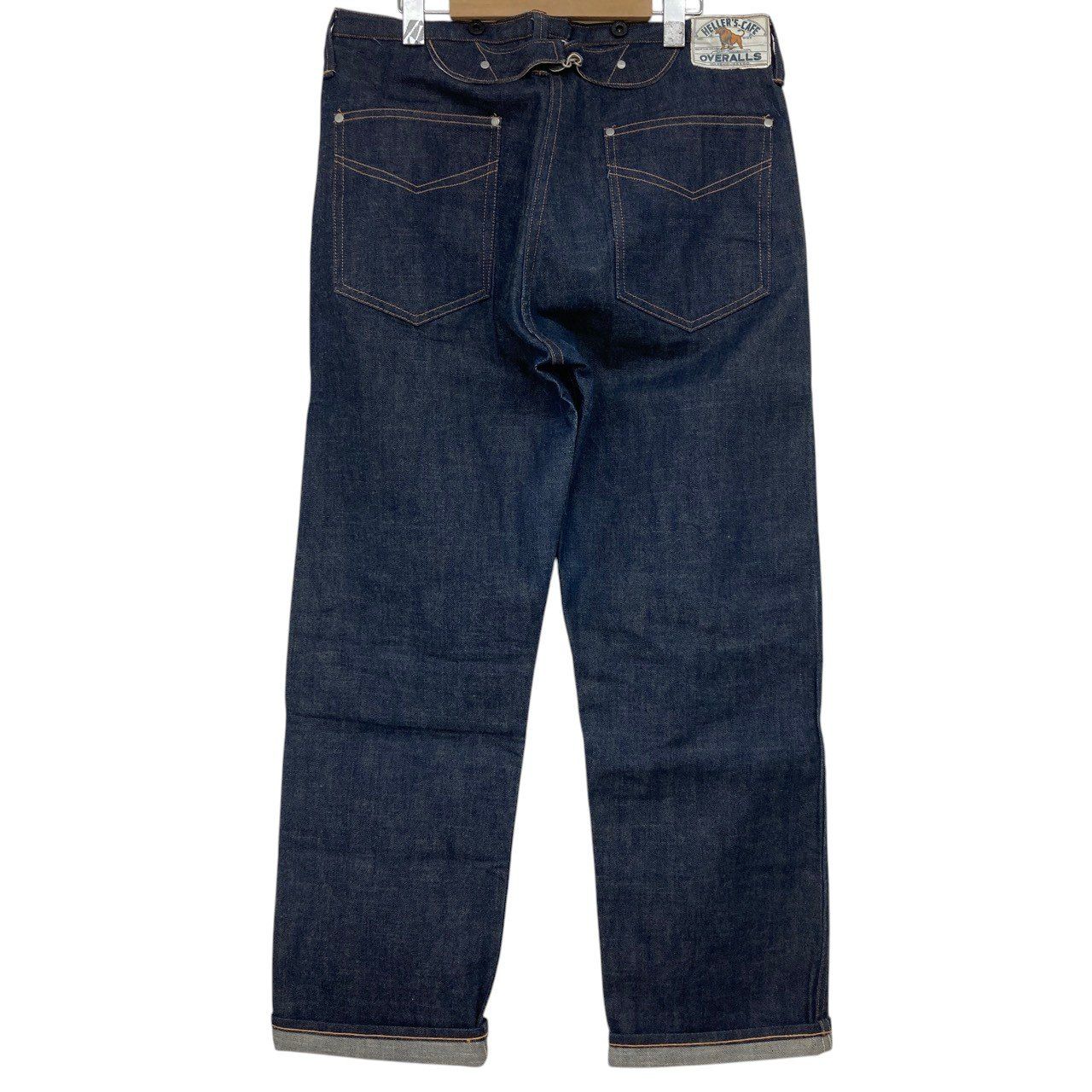美品/WAREHOUSE & Co./ウェアハウス/ヘラーズカフェ/シンチバッグ/サスペンダーボタン/デニム/サイズ32/メンズ/RS2358 美品/WAREHOUSE & Co./ウェアハウス/ヘラーズカフェ/シンチバッグ
