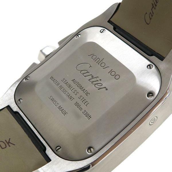 カルティエ サントス100 XL クロノグラフ 41mm W20090X8 メンズ 腕時計