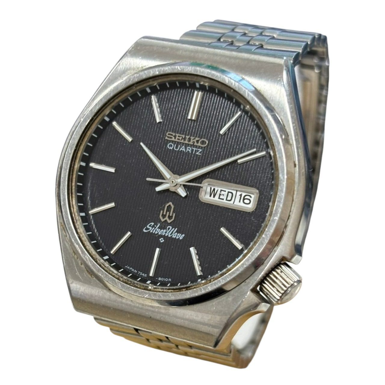 電池交換済 SEIKO/セイコー シルバーウェーブ SilverWave メンズ 