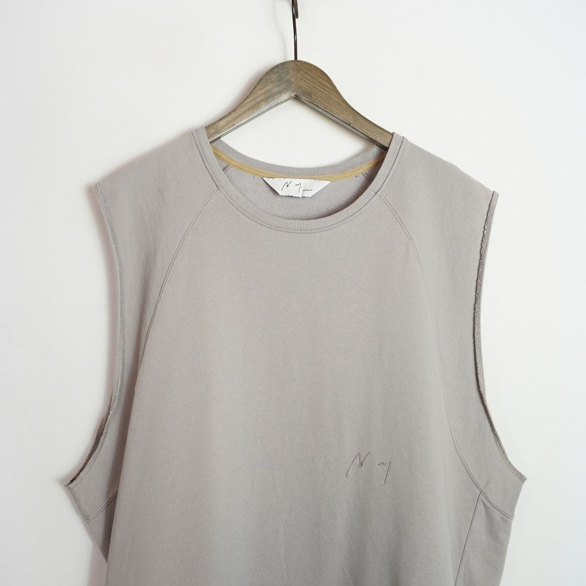 ANCELLM　フェイデッドスリーブレスTシャツ　ノースリーブ 正規 美品 25SS ANCELLM アンセルム FADED SLEEVELESS T-SHIRT フェイ
