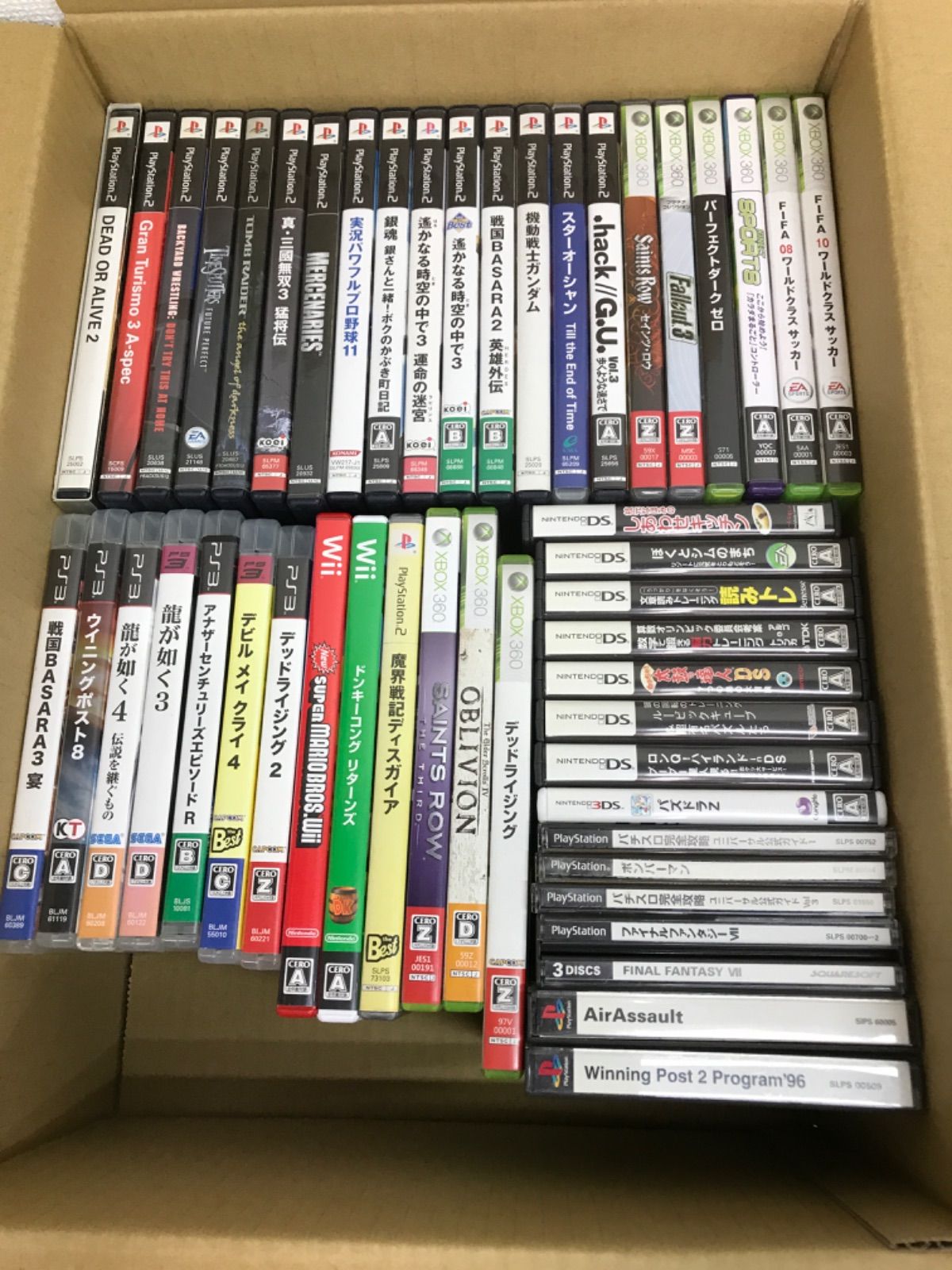 ☆② ジャンク ゲームソフト 種類色々・重複多数 まとめ売り！！ PS