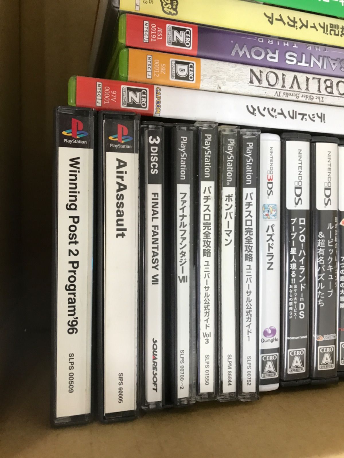 ☆② ジャンク ゲームソフト 種類色々・重複多数 まとめ売り！！ PS