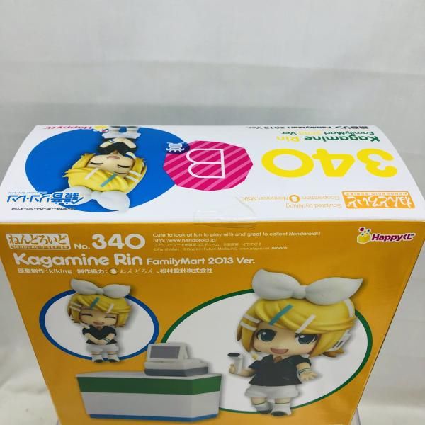 中古】未開封)B賞 ねんどろいど 鏡音ﾘﾝ FamilyMart 2013 Ver. ｢Happy