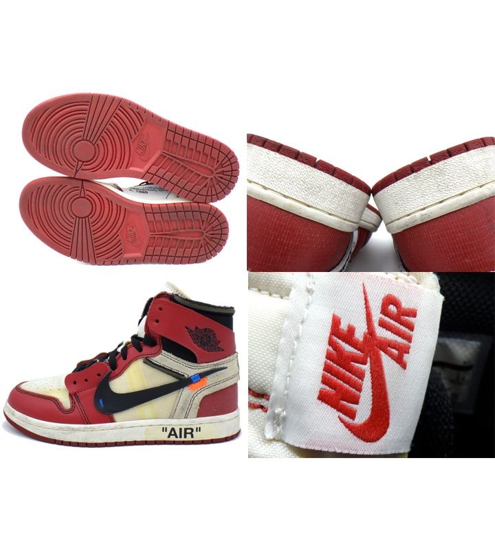 ナイキ NIKE × オフホワイト OFF WHITE 【 THE10 AIR JORDAN 1 CHICAGO AA3834 101 】 エア ジョーダン 1 シカゴ スニーカー 52258 ナイキ NIKE × オフホワイト OFF WHITE 【 THE10 AIR JORDAN 1 CHICAGO