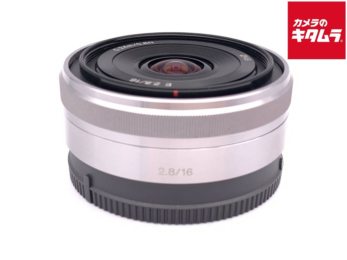 【中古】 【良品】 ソニー E 16mm F2.8 [SEL16F28] 6,833円
