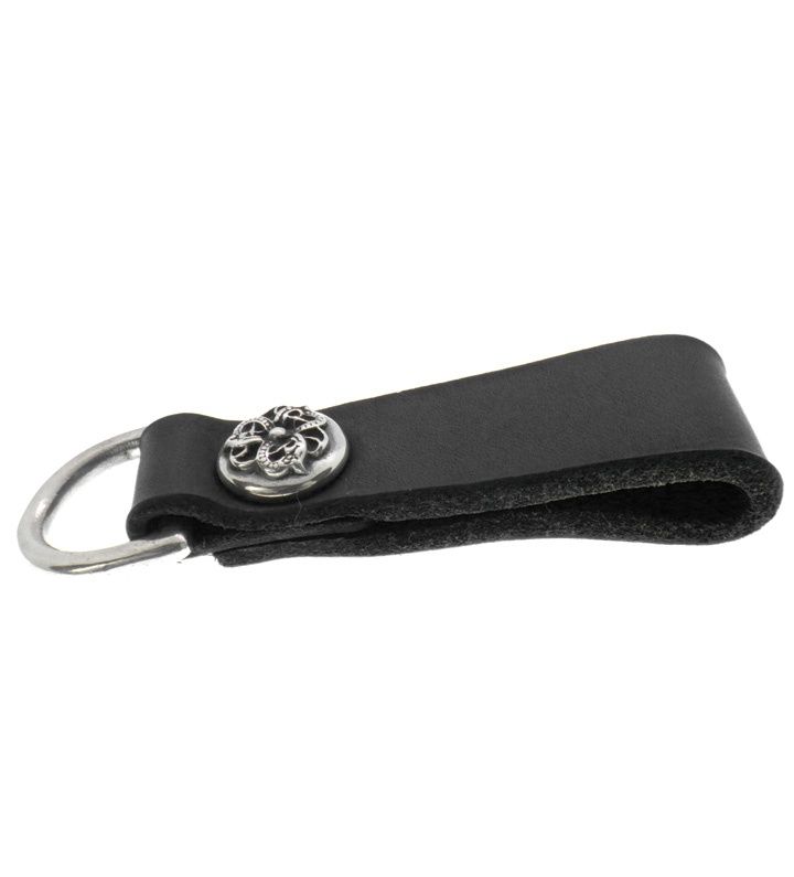 クロムハーツ CHROME HEARTS 【 BELT LOOP 】ケルティック ボール ボタン Dリング レザー ベルト ループ 52260 クロムハーツ CHROME HEARTS 【 BELT LOOP 】ケルティック ボール