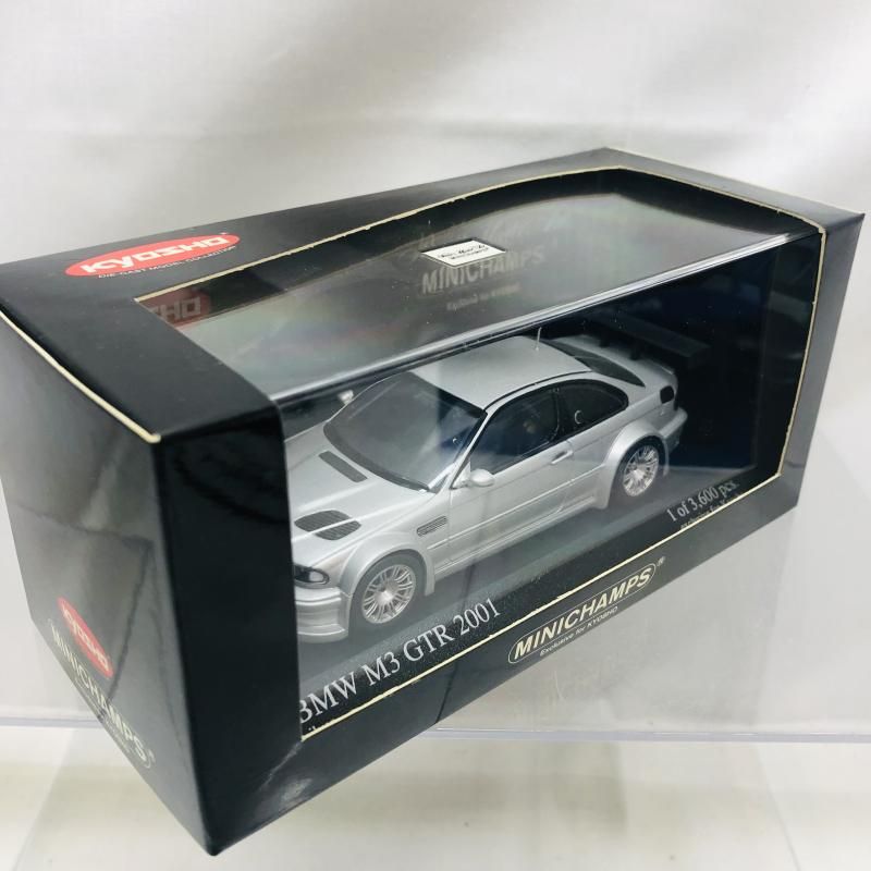 中古】開封)1/43 BMW M3 GTR 'Street'2001(シルバー)[22] - メルカリ