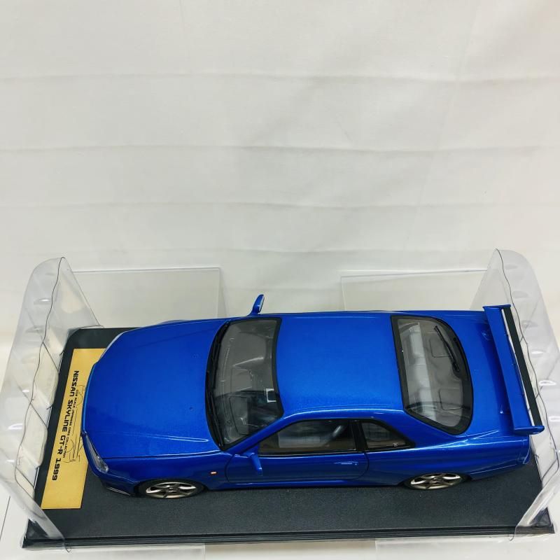 中古】開封)アシェット 1/18 NISSAN SKYLINE GT-R R34 1999[22] - メルカリ