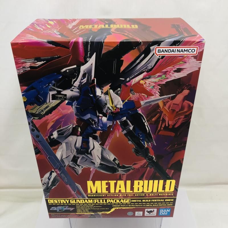 中古】未開封)METAL BUILD デスティニーガンダム (フルパッケージ