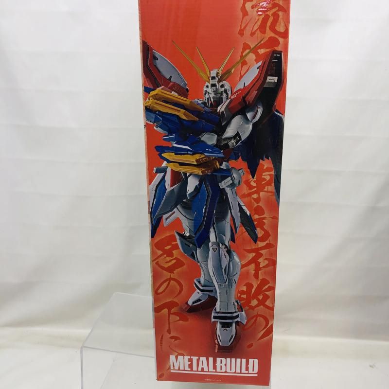 中古】未開封)METAL BUILD ゴッドガンダム＆ゴッドガンダム弐(セカンド