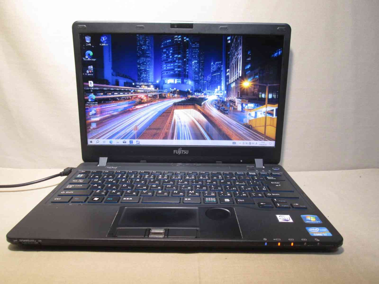 富士通 LIFEBOOK SH76/HN【Core i7 3520M】 【Windows10 Home】MS 365