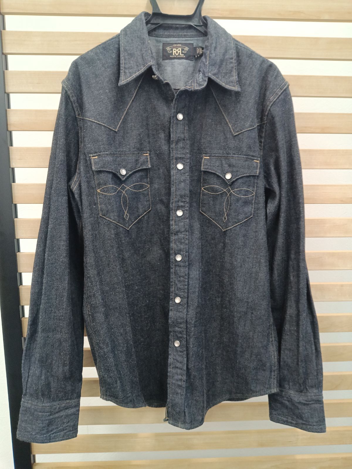 RRL　ダブルアールエル　 デニム　ウェスタン　シャツ 18,000円