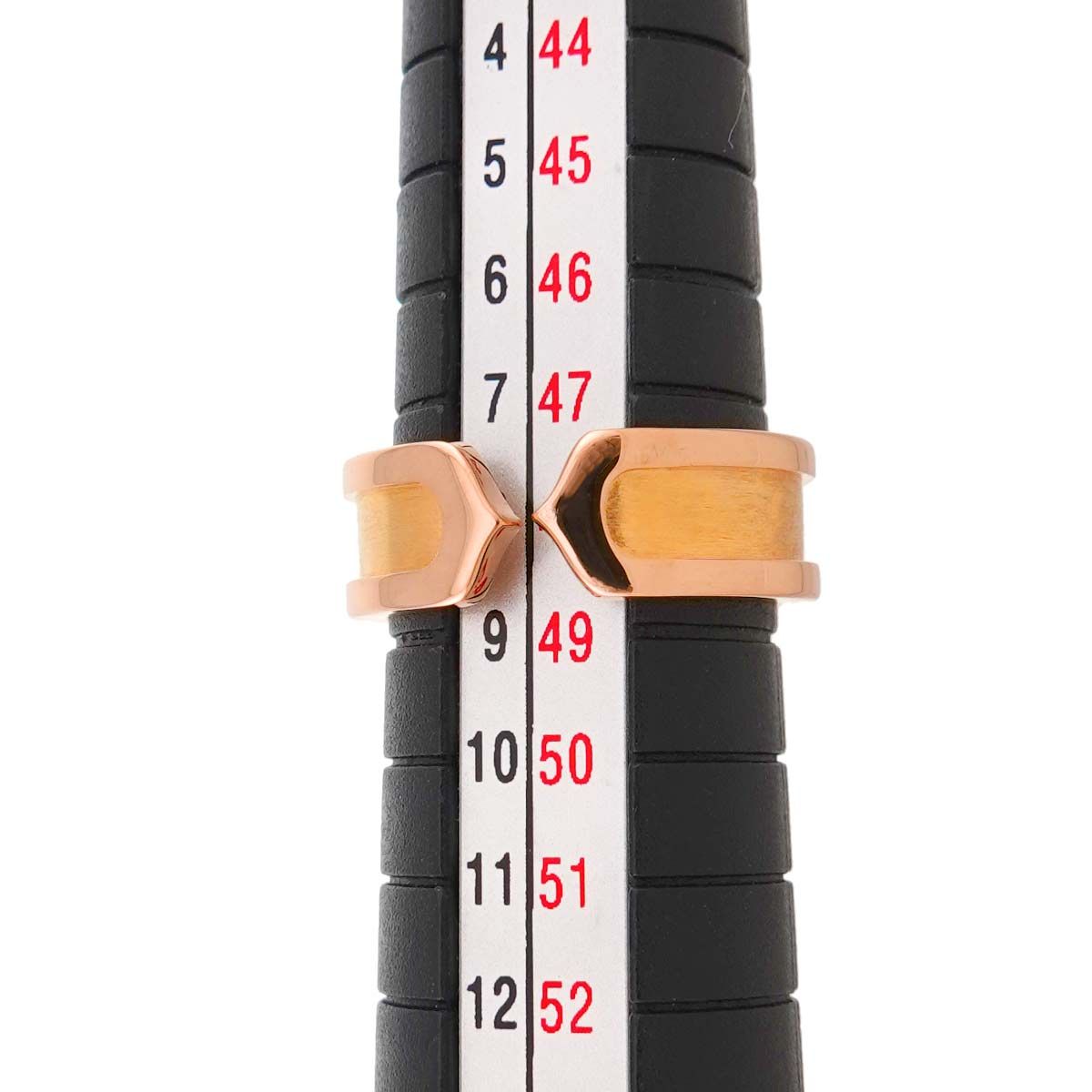 カルティエ Cartier C2 スモール SM #48 リング K18 PG ピンクゴールド