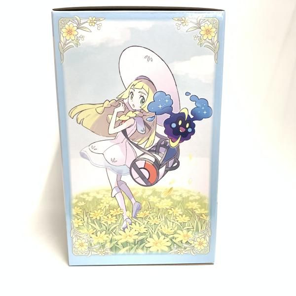 中古】未開封)ポケモンセンターオリジナル リーリエ & コスモッグ 1/8
