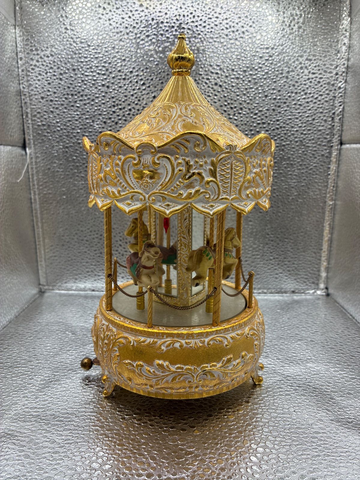 三協 sankyo メリーゴーランド オルゴール - メルカリ