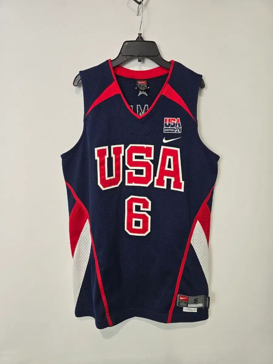 ナイキ ネイビー ポリ USA スポーツ メッシュ