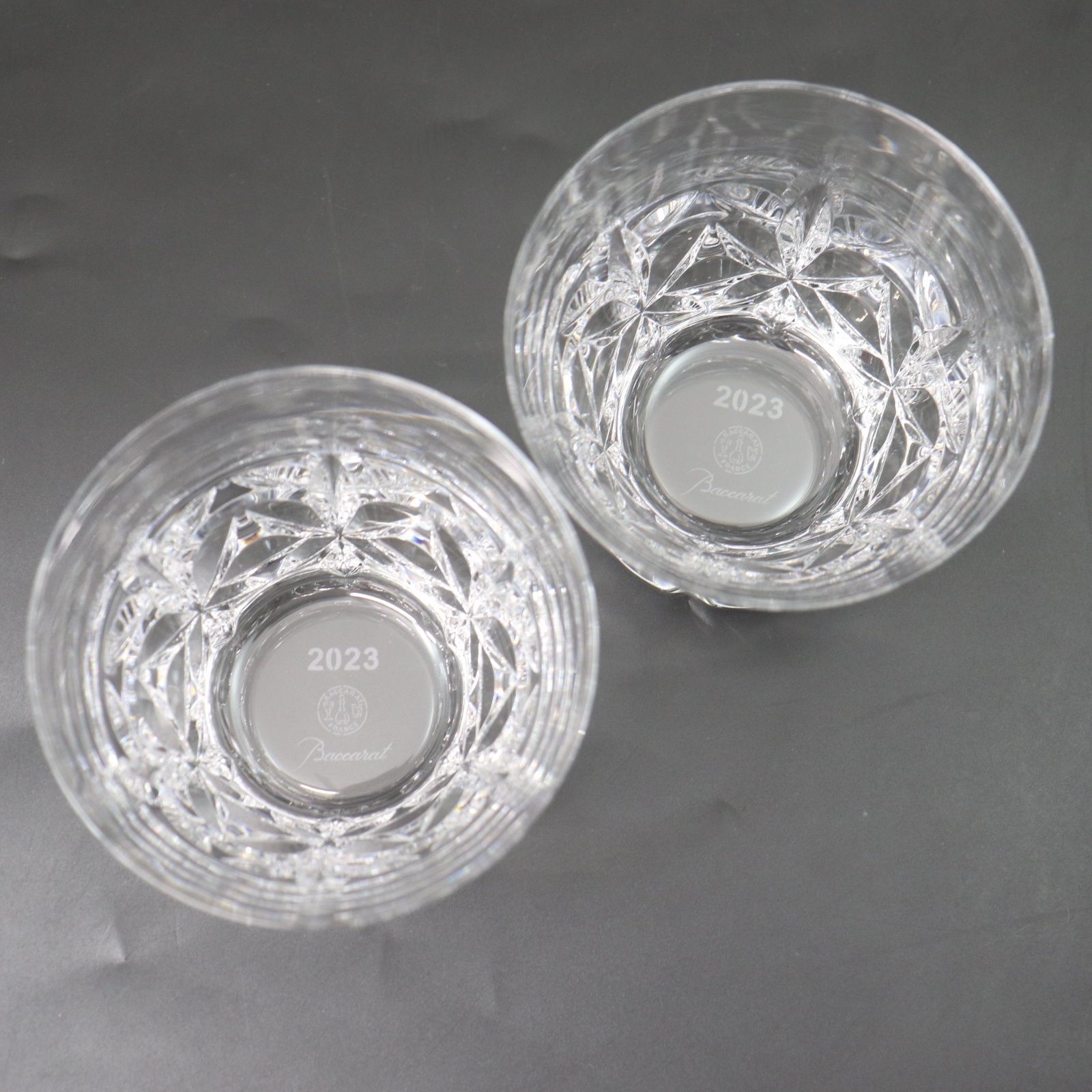 ITWAWVX28IHW 美品 Baccarat バカラ エクラ ペアグラス 2023年 クリア
