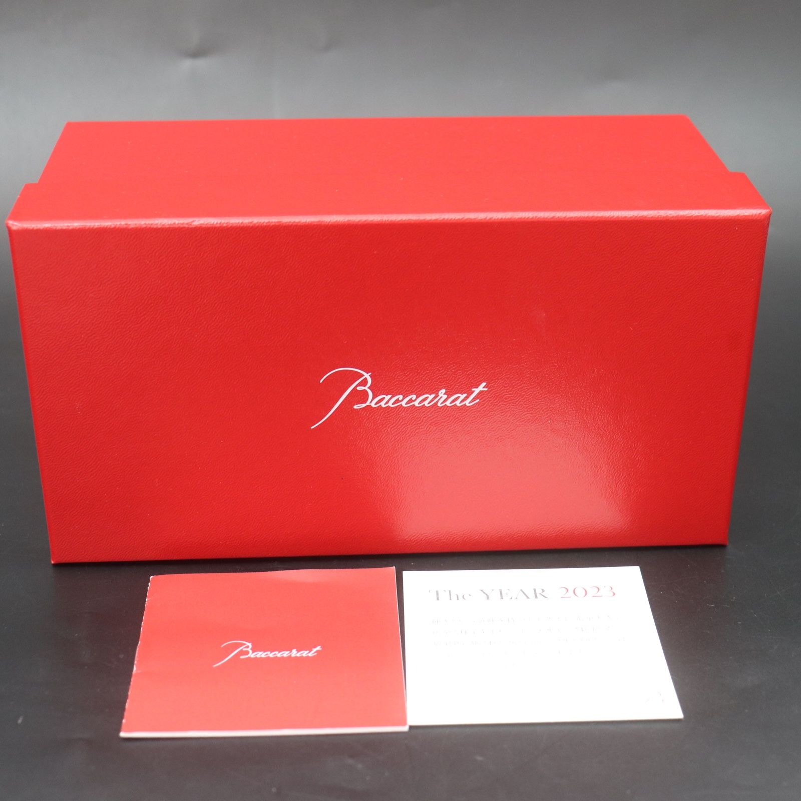 ITWAWVX28IHW 美品 Baccarat バカラ エクラ ペアグラス 2023年 クリア