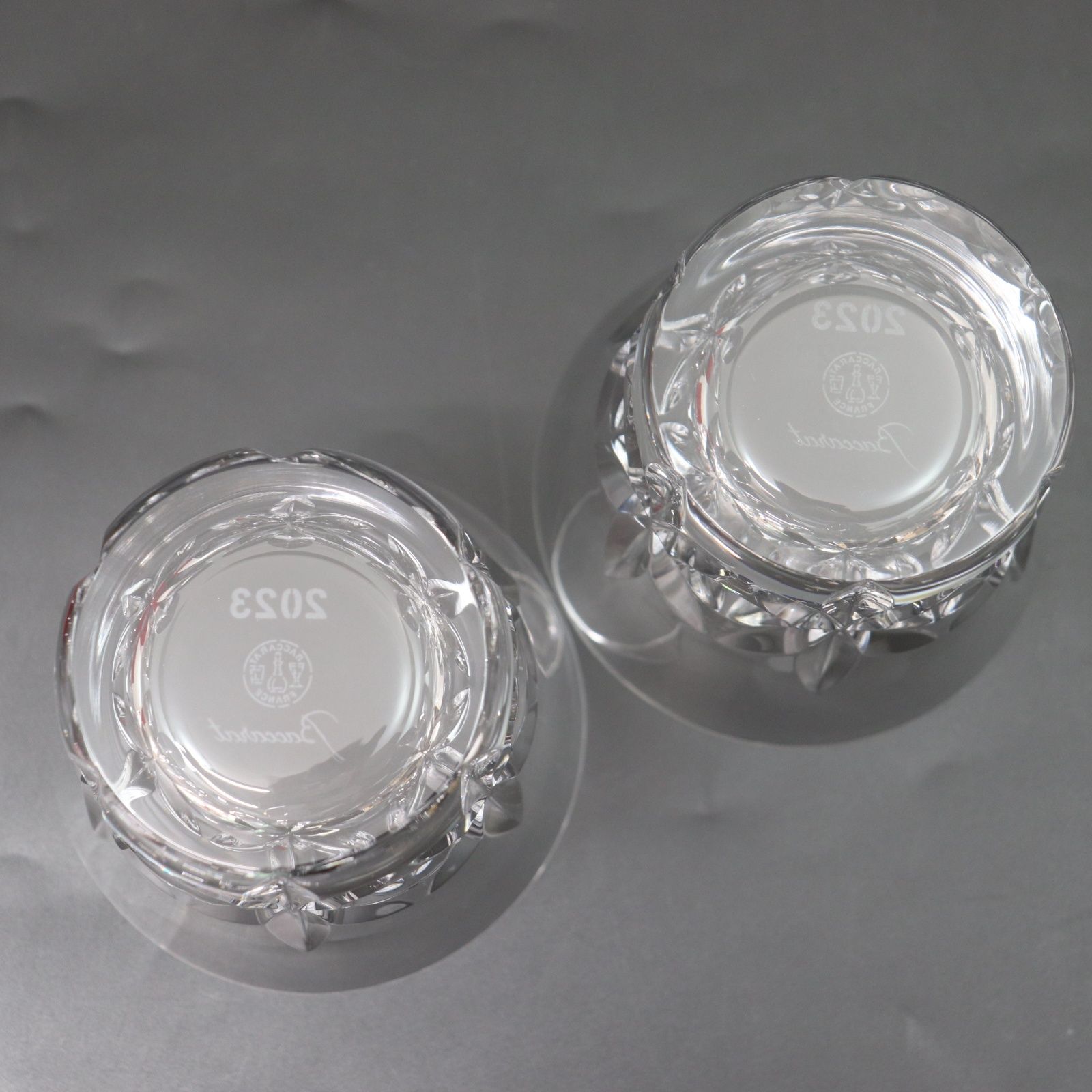 ITWAWVX28IHW 美品 Baccarat バカラ エクラ ペアグラス 2023年 クリア