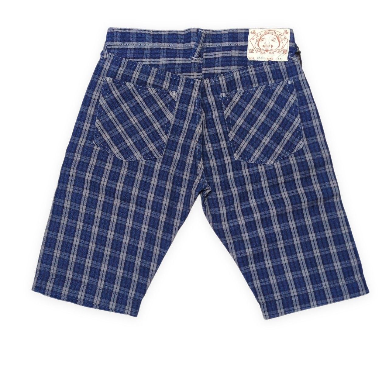 EVISU エヴィス yamane 7550 チェックショートパンツ ハーフパンツ