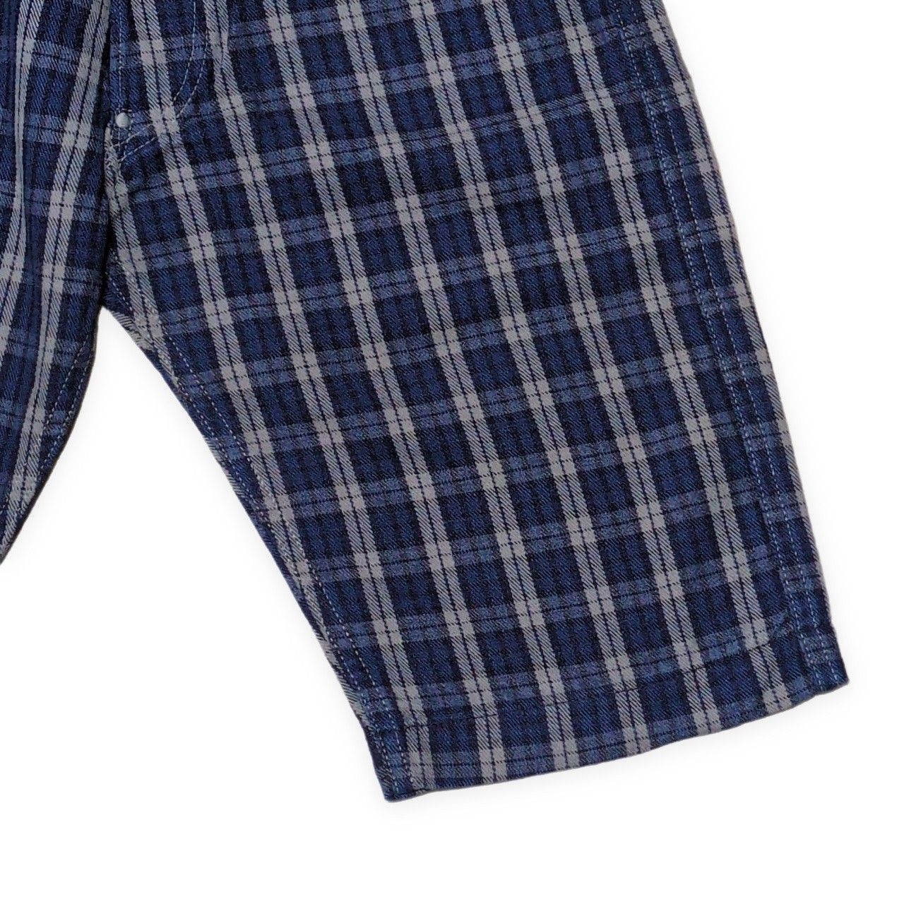 EVISU エヴィス yamane 7550 チェックショートパンツ ハーフパンツ