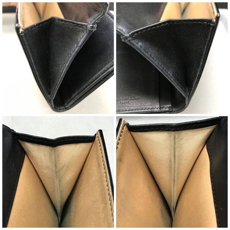 Christian Dior ディオール 長財布 トロッター Wホック キャンバス