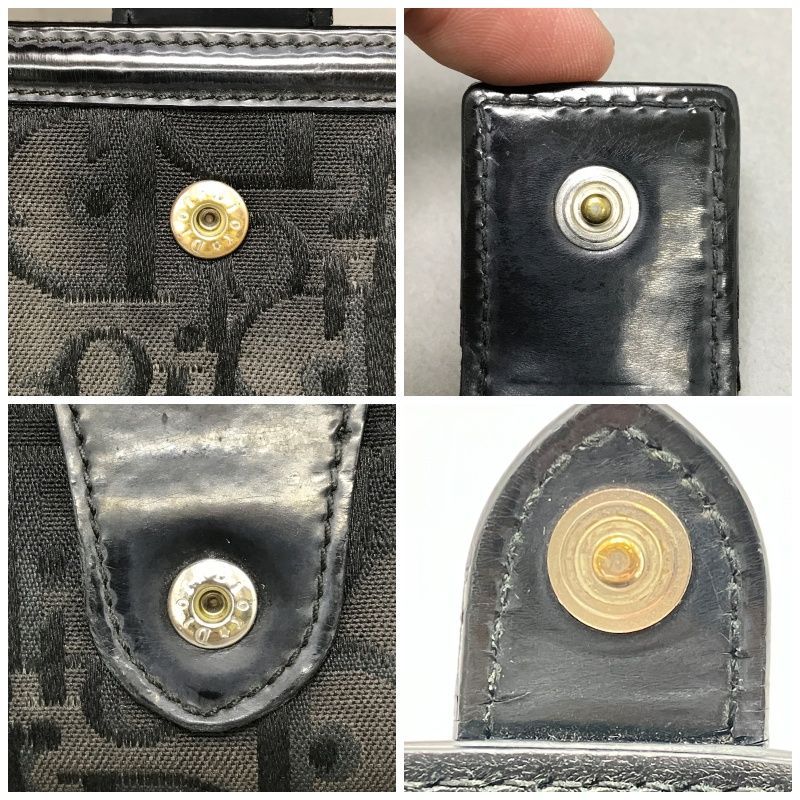 Christian Dior ディオール 長財布 トロッター Wホック キャンバス
