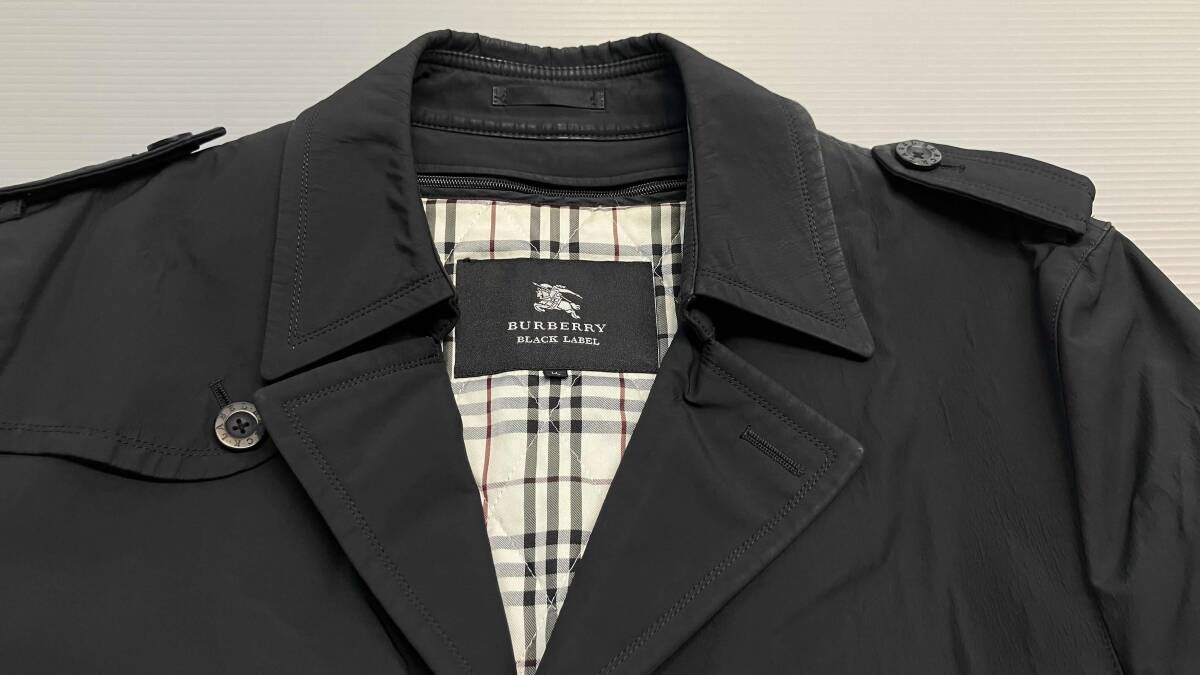 ☆BURBERRY BLACK LABEL バーバリーブラックレーベル トレンチコート