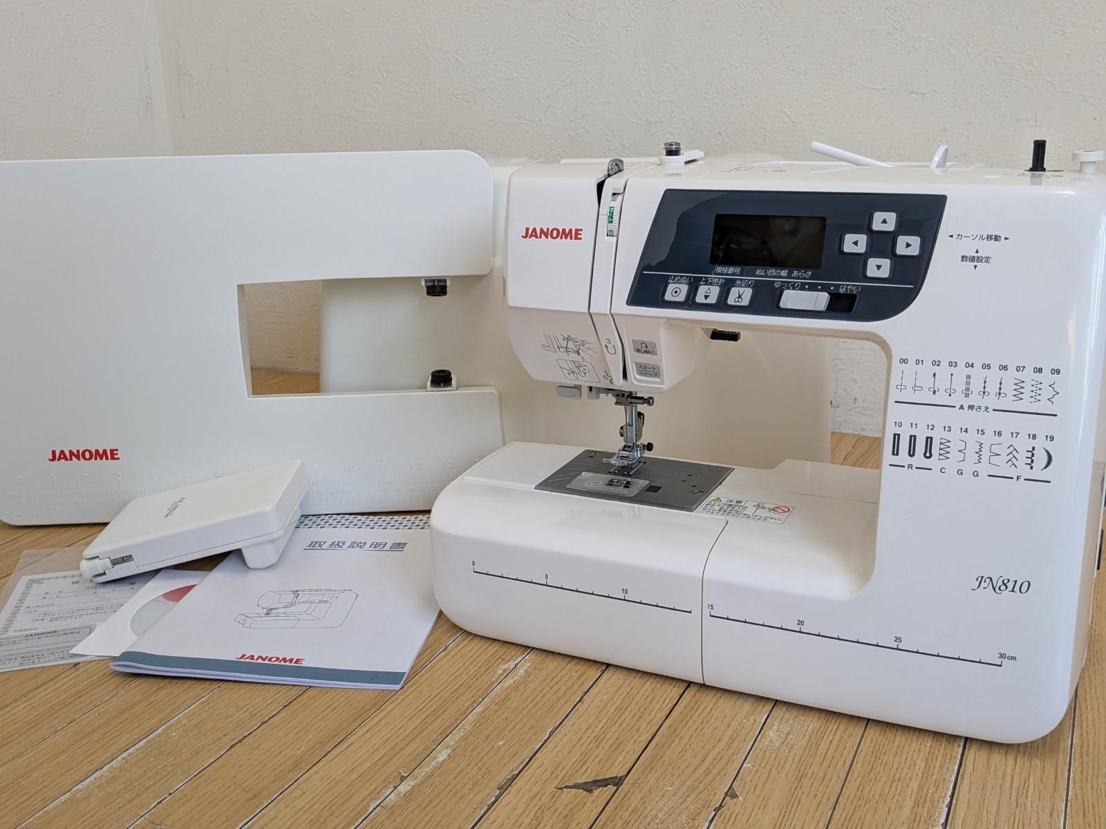JANOME ジャノメ コンピューターミシン JN810 808型 フット