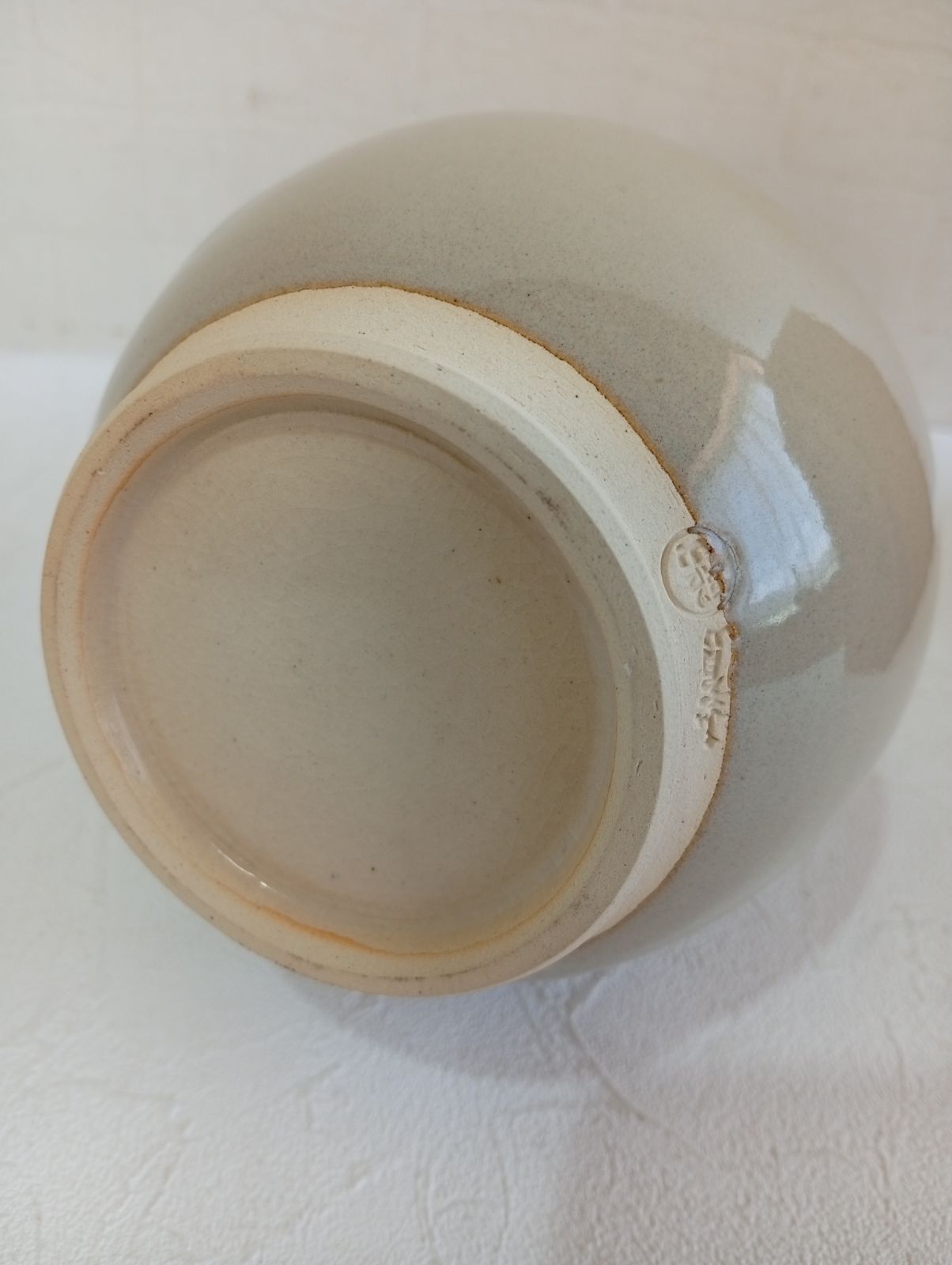 ☆【未使用品】Y105 奈良絵 一輪生 花器 一輪挿し 陶器 共箱付き