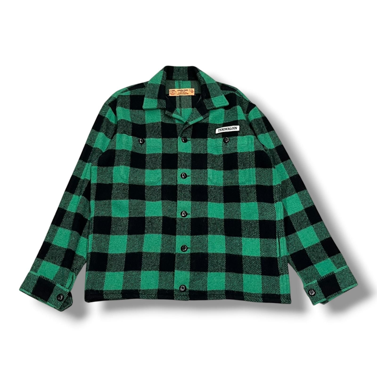 TENDERLOIN T-BUFFALO バッファロー チェックジャケット 2st 長袖