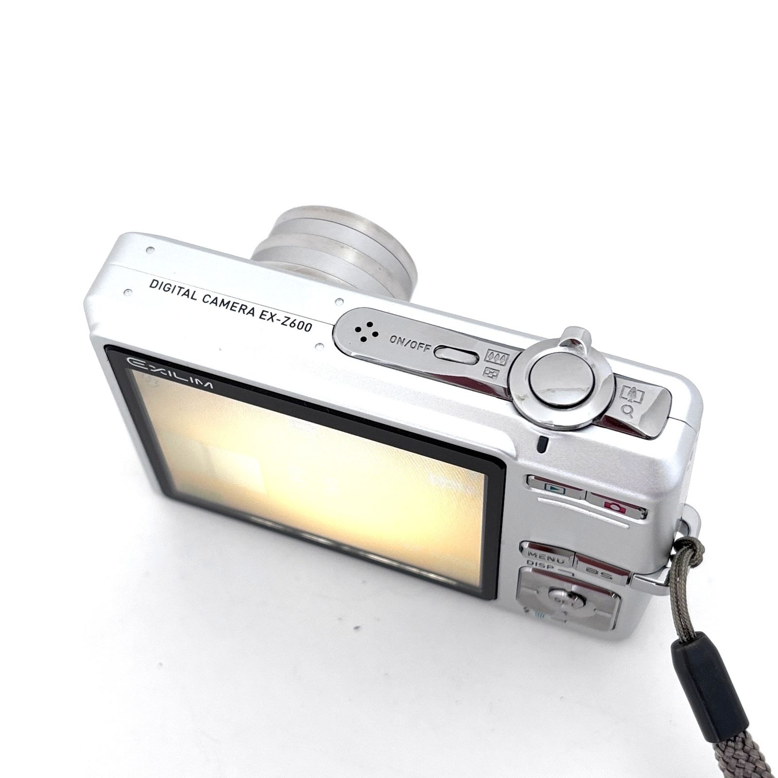 カシオ】CASIO EXILIM EX-Z600 シルバー デジタルカメラ +充電器 +